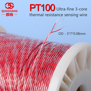<span class=keywords><strong>3</strong></span>芯PT1000 FEP镀银导线感温线<span class=keywords><strong>3</strong></span> * 32AWG热阻延长线 - Product Image 2