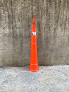 Nhiệm Vụ Nặng Nề Cao Su Cơ Sở Giao Thông Delineator Bài Di Động HDPE Làn Đường Tách Bão Bảo Vệ An Toàn Cảnh Báo Giao Thông Thiết Bị - Product Image 3