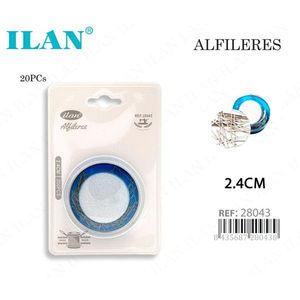 ILAN Alfileres 2.4Cm 20Pcs Per cucito e artigianato - Product Image 1