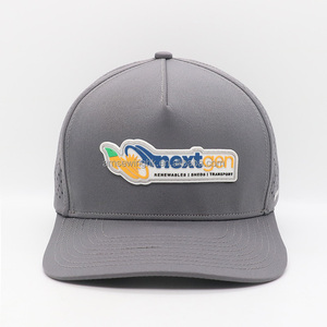Gorra de Béisbol de 5 Paneles, Estilo Hip-Hop, de Alta Calidad, con Tela Oxford de Poliéster 100% y Diseño de Puntos, con Corte Láser Curvo - Product Image 1