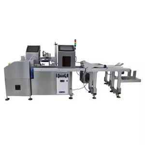Machine intégrée de codage et de détection laser UV pour cartes papier, pagination automatique, positionnement visuel, <span class=keywords><strong>code</strong></span> QR, <span class=keywords><strong>code</strong></span>-barres, date de fabrication, numéro de lot - Product Image 1