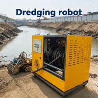 Robot Pengeruk Lumpur Kolam Akuakultur untuk Pembersihan Perairan Tambak Ikan