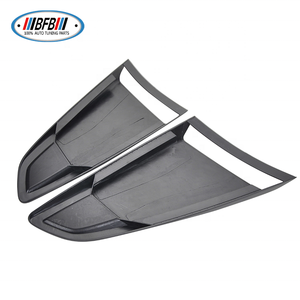 Persiennes de fenêtre arrière de couverture de quart de scoop noir mat de matériel d'ABS pour <span class=keywords><strong>Ford</strong></span> <span class=keywords><strong>Mustang</strong></span> 2015-2017 - Product Image 6