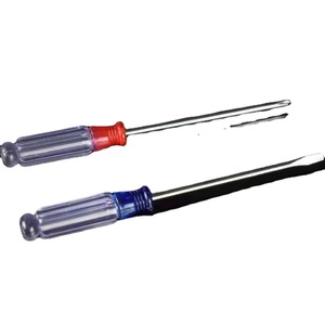 Tournevis à poignée en cristal magnétique, 3x75mm, tête plate Phillips, pour la réparation d'ordinateurs, jouets, en acier inoxydable Durable - Product Image 5