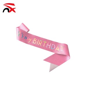 Cinturón de Lentejuelas Brillantes para Celebrar <span class=keywords><strong>Cumpleaños</strong></span>, Cinturón con la Frase 'Es <span class=keywords><strong>mi</strong></span> <span class=keywords><strong>Cumpleaños</strong></span>', Decoración para Fiestas de <span class=keywords><strong>Cumpleaños</strong></span> - Product Image 2