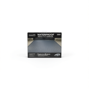 Tapis de sol de garage Westtop imperméable et robuste 7,6 x 19 pieds, avec support anti-fuite en TPE, antidérapant pour voitures - Product Image 1