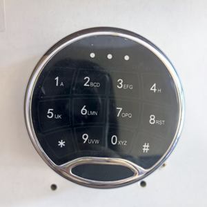 Serrure électronique <span class=keywords><strong>de</strong></span> coffre-fort à clavier tactile premium, étanche, en zinc plaqué, compatible avec Lagard, remplacement d'usine - Product Image 4