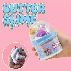 Kit de slime au beurre non toxique approuvé ASTM pour enfants, jouet de slime DIY avec argile colorée, jouet sensoriel, fabricant de slime OEM ODM - Product Image 1
