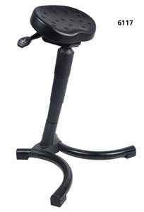 <span class=keywords><strong>Tabouret</strong></span> industriel ergonomique en cuir debout, <span class=keywords><strong>tabouret</strong></span> <span class=keywords><strong>de</strong></span> <span class=keywords><strong>Bar</strong></span> réglable, chaise Anti-fatigue - Product Image 4