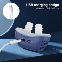 Dispositivo Nasal de Respiración con Circulación de Aire, Carga USB, Ligero, Mini, Ideal para Hoteles, Viajes, Hogar y Ayuda para Dormir