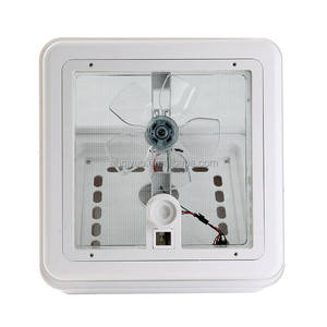 Trappe de ventilation de <span class=keywords><strong>toit</strong></span> pour <span class=keywords><strong>camping</strong></span>-<span class=keywords><strong>car</strong></span>, couvercle supérieur blanc, <span class=keywords><strong>installation</strong></span> facile pour caravane, mini-maison, 280x280mm - Product Image 1
