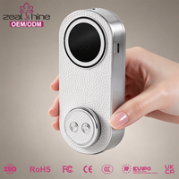 Machine à ongles sans fil professionnelle en cuir blanc, 40000 tr/min, écran LCD, haute vitesse, lime à ongles électrique portable pour manucure