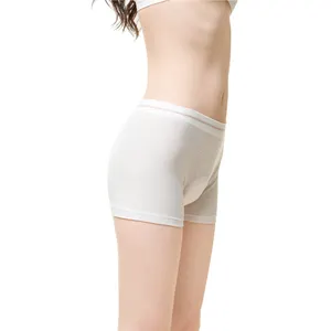 China manufacturer seamless thick polyester women disposable mesh panties and underwear