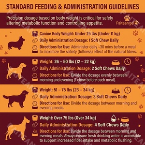 Suplemento <span class=keywords><strong>para</strong></span> el Control de Peso de Mascotas, Masticables Blandos con L-Carnitina, Control del Apetito, Apoyo Dietético, 120 Unidades, Marca Privada - Product Image 4