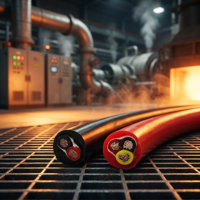 Professional Grade ISO9001 Audited CE Certified Silicone Rubber Insulated Heat Resistant Industrial Motor Flexible Cables