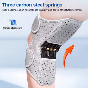 Potente <span class=keywords><strong>Ginocchiera</strong></span> con Molla di Rimbalzo in <span class=keywords><strong>Neoprene</strong></span>, Supporto per Ginocchia Traspirante e Antiscivolo per Comfort e Sostegno Articolare - Product Image 4