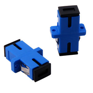 Acoplador de Fibra Óptica SC UPC Dúplex con Carcasa de Plástico, Conector Monomodo de Encaje Rápido para Panel de Conexión ODF - Product Image 2