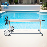Fabricants de couronnes d'eau Accessoires de piscine personnalisés de haute qualité Couverture de volet roulant Bobine réglable manuellement