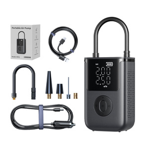 12v לחץ דיגיטלי מד אוויר רכב מדחס 150psi הוביל כדור אור משאבת אוויר עבור מכוניות אופנועים צג לחץ צמיג - Product Image 1