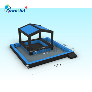 Personalizado al aire libre inflable <span class=keywords><strong>tiki</strong></span> bar inflable playa piscina bar tienda para la venta - Product Image 3