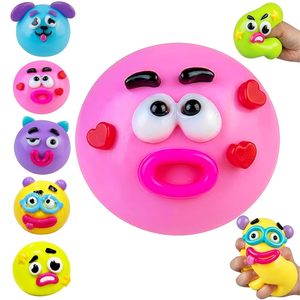 Nouveauté transfrontalière Smushers Squishy Fun Chien à visages interchangeables en PU, jouet à presser à récupération lente, anti-stress DIY, à partir de 14 ans - Product Image 6