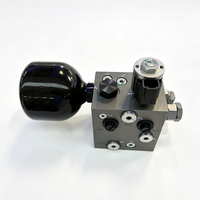 Bloc de vanne d'alimentation en huile hydraulique à solénoïde 24VDC, débit nominal 20L/min, pression maximale 350 bar pour système hydraulique industriel