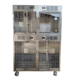 <span class=keywords><strong>Cage</strong></span> vétérinaire en acier inoxydable ICU Mobile 304 pour animaux de compagnie <span class=keywords><strong>Cage</strong></span> infrarouge pour animaux de compagnie - Product Image 4