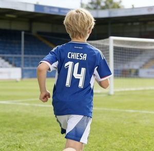 Nouveau maillot de football personnalisé pour enfants, tenue de football, uniforme de football, kits d'été pour la commémoration d'Italie # 14 Jersey - Product Image 4
