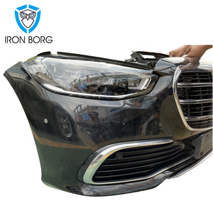 Kit Carrozzeria Originale 2021 2022 2023 per <span class=keywords><strong>Mercedes</strong></span> <span class=keywords><strong>Classe</strong></span> S W223, Assemblaggio Paraurti, Griglia, Fari LED, Restyling - Product Image 2
