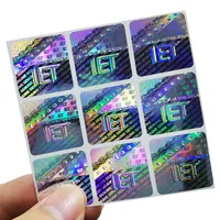 Custom Hot Stamping Foil Advertising Display Glasses Patch