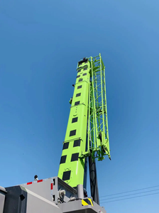 รถเครนแบบใช้ Pump-83.2m ขนาด100ตันรถบูมแบบยืดหดได้สำหรับยกของ ZTC1000 - Product Image 6