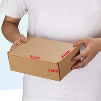 Maßgefertigte Wellpappe-Versandbox für Kleinunternehmen Papierverpackung Direkt vom Hersteller