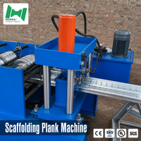 Nouvelle Conception Machine de Formage à Froid pour Planches de Travail Hydrauliques en Acier Q235, Ligne de Production pour la Fabrication de Passerelles d'Échafaudage