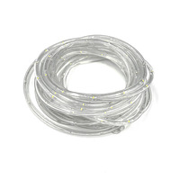 Guirlande lumineuse LED étanche à intensité variable pour extérieur, idéale pour décorations de mariage, type tube