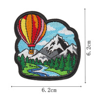 Patchs brodés thermocollants pour voyages d'aventure en plein air