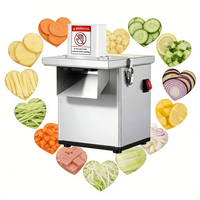 Commerciële groentesnijder motor 220V laag geluidsniveau aardappel fruitverwerkingsapparatuur voor ziekenhuizen, gezondheidszorg, keukens Henan