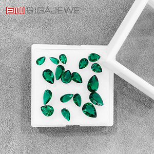 Изумруды GIGAJEWE Vivid Green, выращенные в лаборатории, свободные камни, круглые, овальные, грушевидные, оптом, синтетические драгоценные камни для изготовления ювелирных изделий - Product Image 4