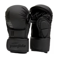 Gants de boxe MMA demi-doigts peuvent être personnalisés épais et résistants à l'usure Nouveaux gants MMA d'exercice de sac de sable de boxe