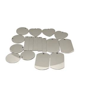 Porte-clés en acier inoxydable avec <span class=keywords><strong>gravure</strong></span> personnalisée, forme multiple, cadeau publicitaire personnalisé, fabrication de médailles pour chien - Product Image 5