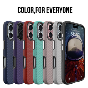 Para <span class=keywords><strong>iPhone</strong></span> 16 Plus TPU PC cubierta trasera dura para <span class=keywords><strong>iPhone</strong></span> 11 <span class=keywords><strong>12</strong></span> 13 14 15 <span class=keywords><strong>Pro</strong></span> <span class=keywords><strong>Max</strong></span> 2 en 1 funda protectora de teléfono resistente de doble capa - Product Image 6