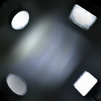 Projecteur LED pour camion 12V 24V Lampe de travail adaptée aux véhicules de construction de voitures SUV et camions modifiés