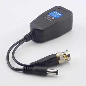 Transceptor de vídeo pasivo CCTV coaxial BNC <span class=keywords><strong>Balun</strong></span>, conectores a RJ45 BNC macho para cámara de vídeo CCTV HDTVI/AHD - Product Image 5