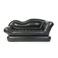 Canapé gonflable 2 en 1 moderne, fauteuils gonflables, canapé-lit pliable pour le camping en plein air, canapés gonflables