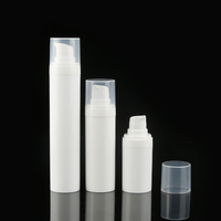 15ml 30ml 50ml bouteille en plastique cosmétique sans air PP lotion bouteille pompe à vendre