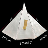 Sacs en plastique en forme de cône Triangle plastique Opp clair sac de bonbons sacs de fête en forme de cône
