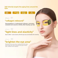 Masque pour les yeux au caviar de truffe noire, réduit les ridules, améliore les cernes, raffermit la peau, hydrate et nourrit, convient à tous