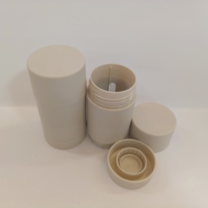 Nouveau conteneur de déodorant de bâton de surface de gel mat 30g 50g 75g baume solide Deo rond emballage de tube de torsion - Product Image 3
