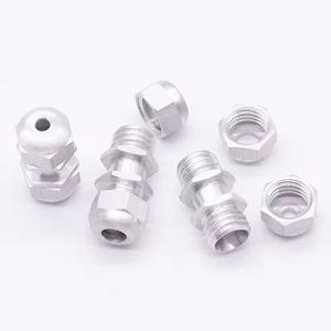 Adaptateur hydraulique droit double hexagonal en acier au carbone Connecteur de compression Raccord de tube Raccord de type morsure sans évasement Écrou à anneau coupé - Product Image 1