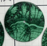 Pierres précieuses de malachite naturelle spéciale rares personnalisées Cadran pour montres-bracelets Pièces