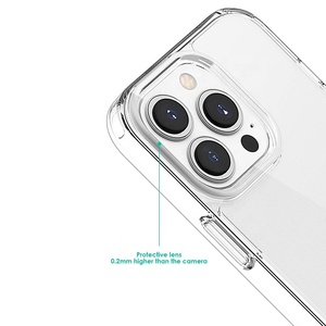 आईफोन के लिए लक्जरी पारदर्शी मोबाइल फोन मामले 13 14 15 16 17 प्रो अधिकतम मोबाइल फोन बैग और मामले कवर किए गए - Product Image 5